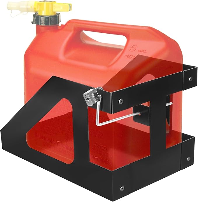 5 Gallon Gas Can Holder for Trailer Compatible by Mineye