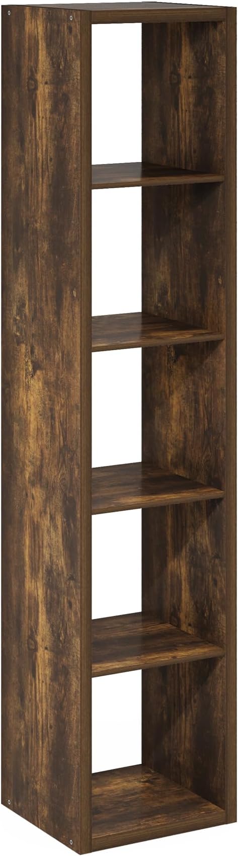 5-Cube Tall Cubicle Bookshelf, Cube Bookcase - Image 4