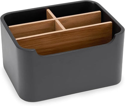 Stylish Desk Organizers and Remote Control Holders in Black, Pen Phone Holder - Image 7