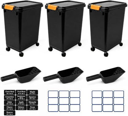 3 Sets 22lb Dog Food Storage Container by Unknown