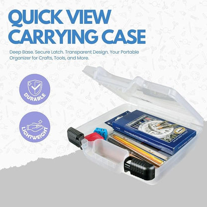 ArtBin 6972AB 10 inch Quick View Deep Base Carrying Case, Portable Art & Craft - Image 3