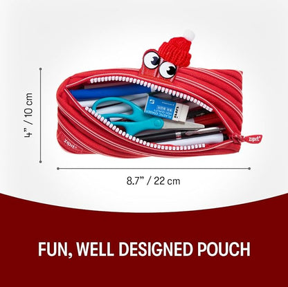 ZIPIT Monster Pencil Case for Kids, One Long Zipper Pencil Pouch, Gift-Ready - Image 2
