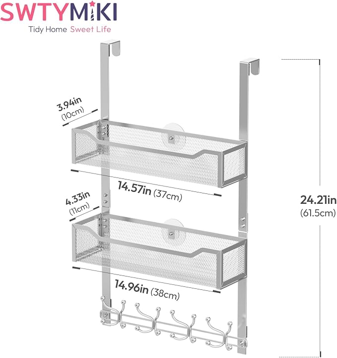 SWTYMIKI Over The Door Hook - Image 3
