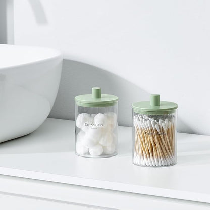 TIPGO Glass Qtip Holder Dispenser - Image 2