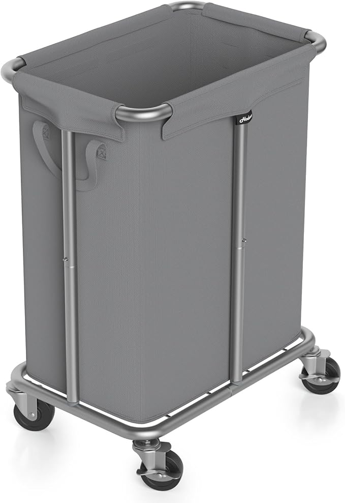 Hodonas Laundry Basket with Wheels, Rolling Laundry Hamper, 46 Gallons by Hodonas
