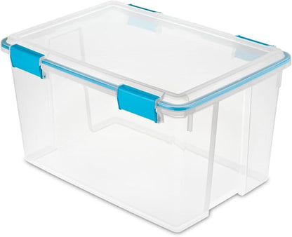 Sterilite 8-Pack Gasket Box, Weather-Resistant Storage Bins - Image 2