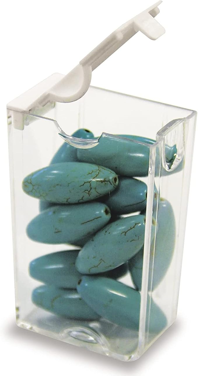 Elizabeth Ward Bead Storage Solutions 3 Piece Clear Organizing Storage - Image 3