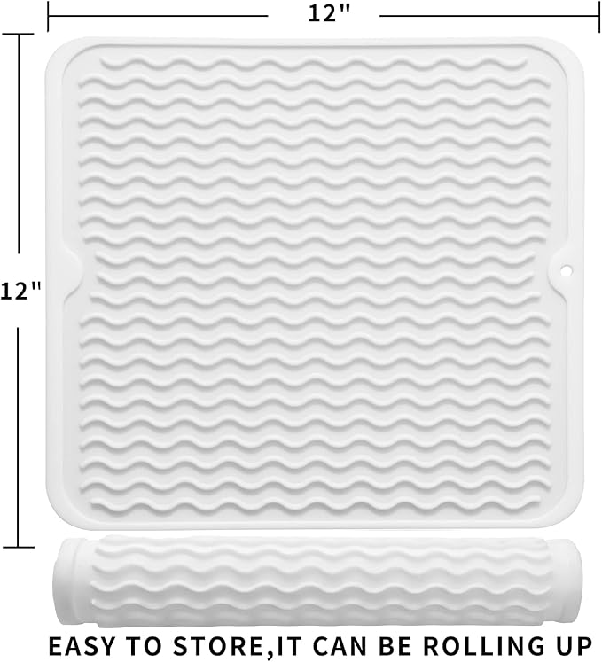 Silicone Dish Drying Mat for Multiple Usage, Easy clean, Eco-friendly, - Image 2