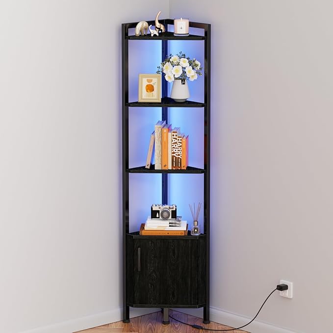Furnulem 5-Tier Corner Shelf by Furnulem