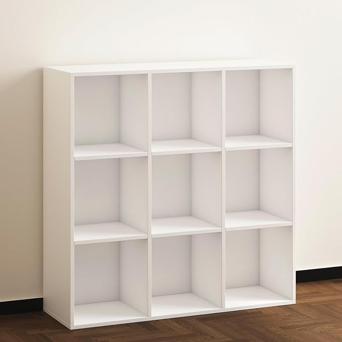 Wooden 9 Cube Storage Organizer - Image 9