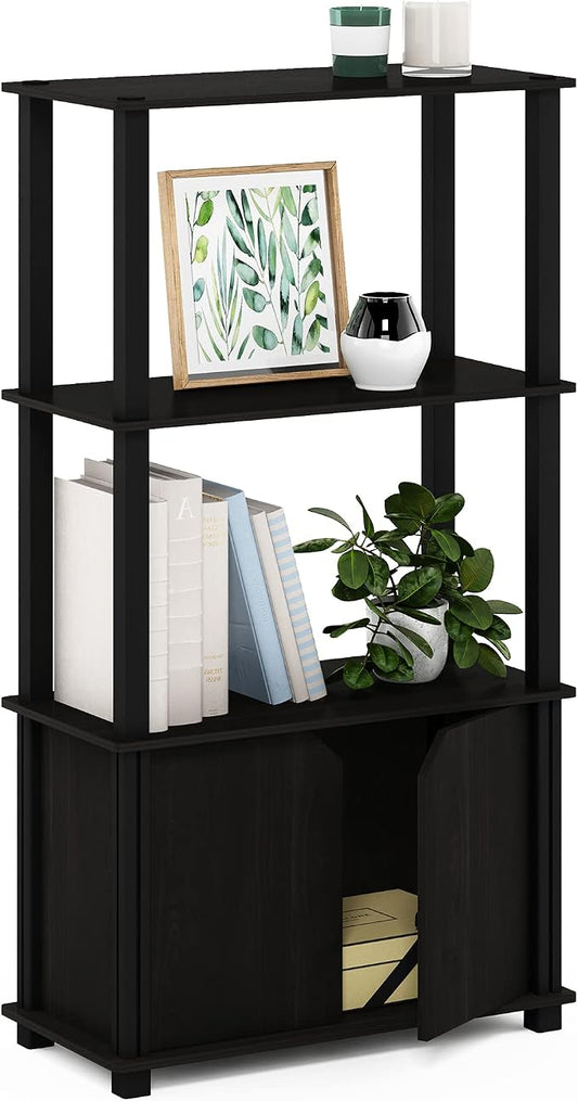 Furinno GO GREEN Storage Shelves, 4-Tier Book Shelf, Display Shelf by Furinno-FitsYourSpaceFitsYourBudget