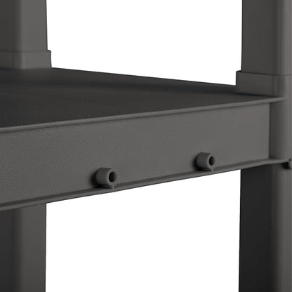 Sterilite 4 Shelf Unit, Heavy-Duty Shelving Storage and Utility Rack - Image 7