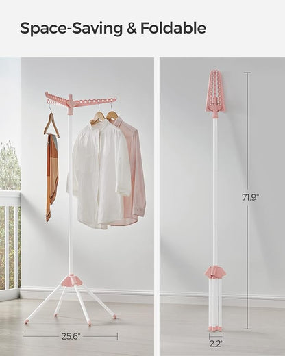 SONGMICS Clothes Drying Rack, 59-Inch Folding Laundry Drying Rack - Image 3