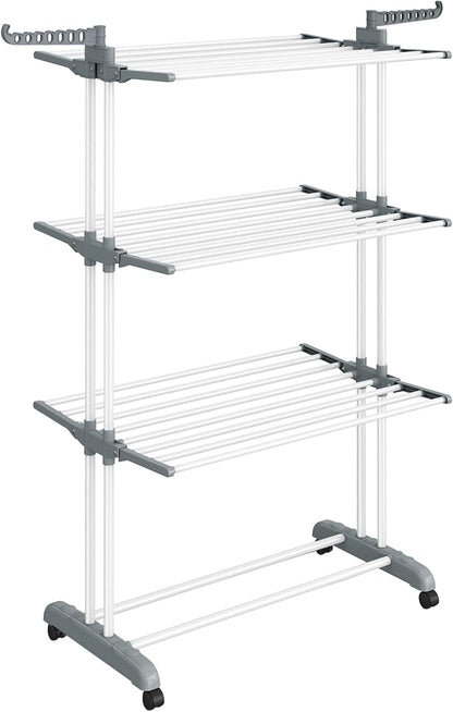 SONGMICS Clothes Drying Rack Stand 4-Tier, Foldable Laundry Drying Rack - Image 9