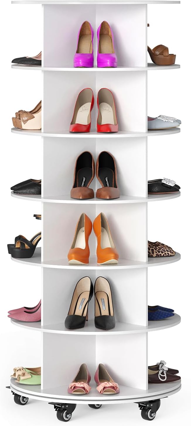 SpaceAid Spinning Shoe Rack by SpaceAid
