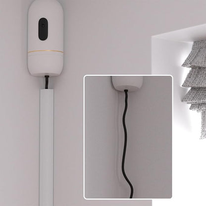 ZhiYo Corner Cable Hider for 2 Cords, Hide Wires in Wall Corners 12ft White | 4 - Image 4