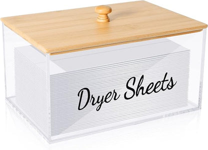 JYPS Clear Acrylic Dryer Sheet Holder by JYPSPREMIUMPRODUCTFORYOU