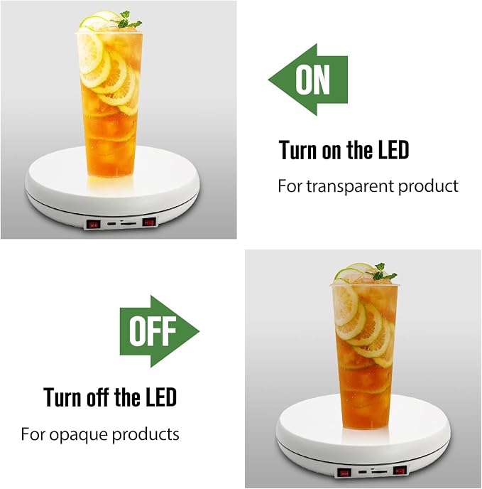 JAYEGT Motorized Rotating Display Stand - Image 2