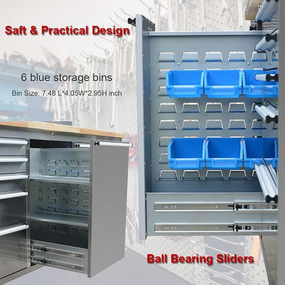 2 Pack - 72" Stainless Steel Rolling Tool Chest - Image 4