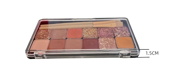 2pcs Rectangular Mini Magnet Make-up Dispensing Plate Eyeshadow Blush Powder - Image 4