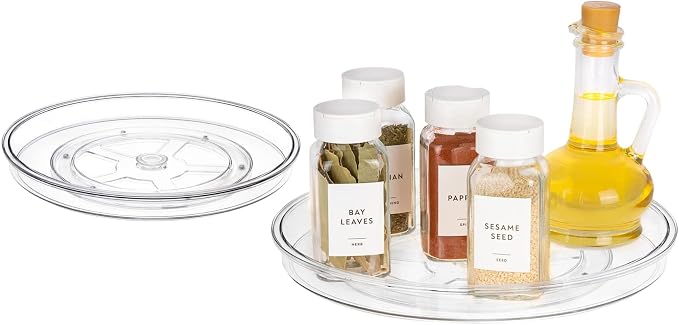 primebox 11" Lazy Susan Organizer. 360 Degree Rotating Turntable by primebox