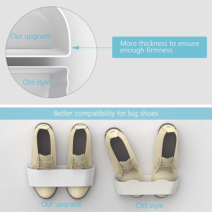 Wall Mounted Shoes Rack 6Pack - Image 5