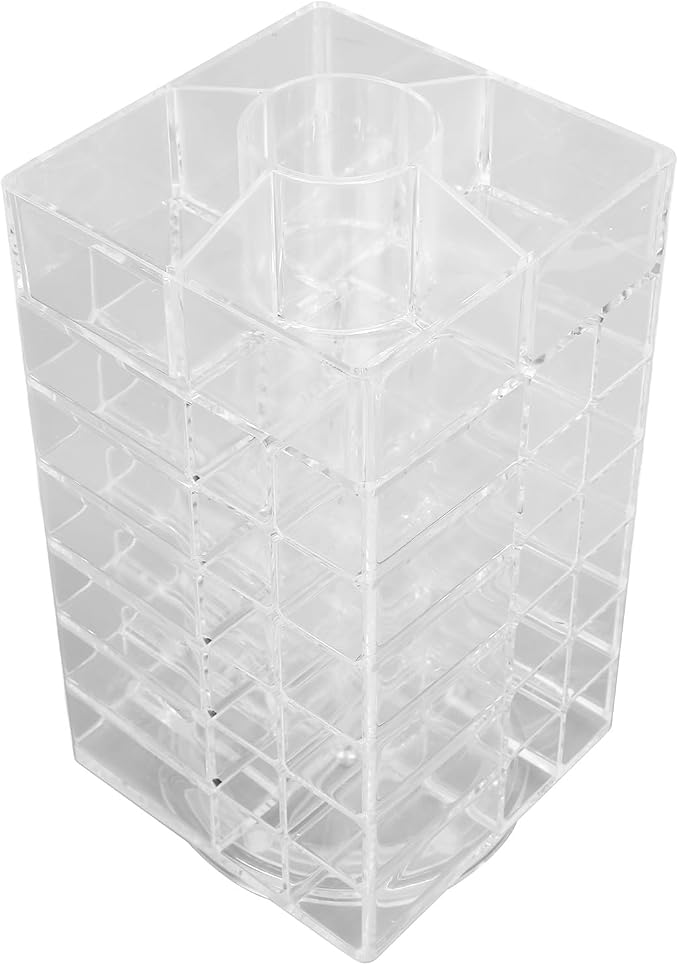 JTLB Cosmetic Lipstick Tower 360 Degree Rotating Display 53 Slots Large - Image 3