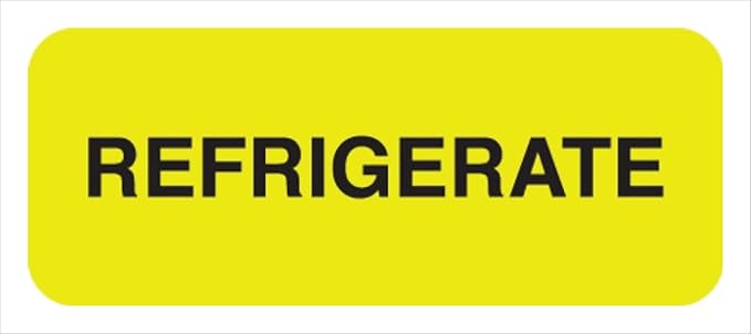 Doctor Stuff Refrigerate Labels by DoctorStuff