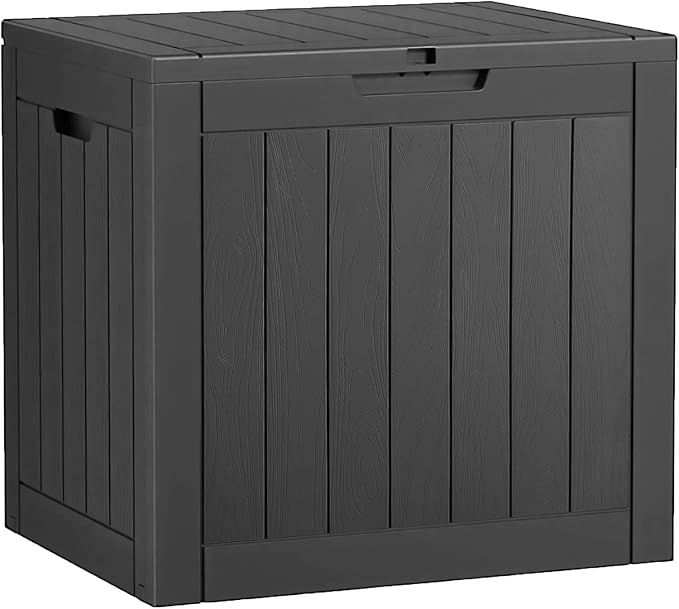 Outdoor Storage Deck Box Waterproof, Garden Tool, Backyard Cushion, Poolside by WTFGO
