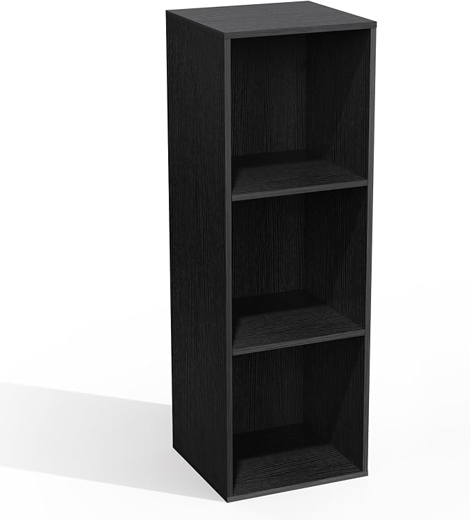 3 Cube Storage Organizer, 3 Tier Cube Low Bookcase Freestanding Storage Display - Image 4