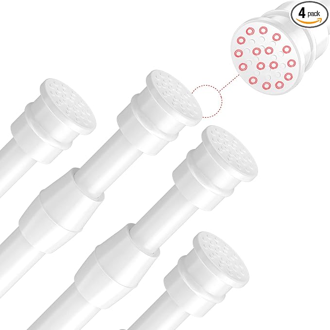 AIZESI Spring Tension Curtain Rods Short Tension Rod by AIZESITENSIONROD