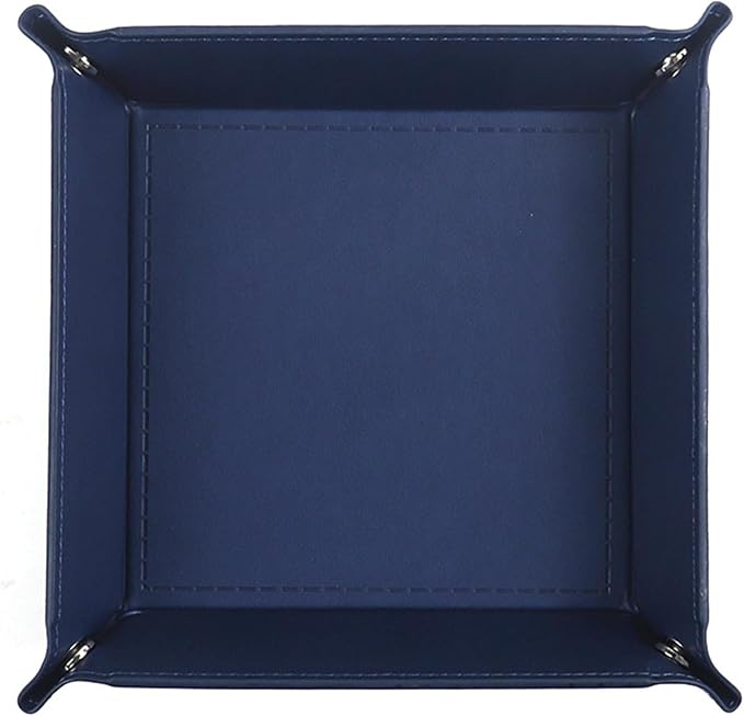 siduater Valet Tray Desktop Storage Organizer – Vegan Leather Catchall Tray by siduater