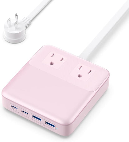 USB C Charger Block, 135W GaN IV Fast Charging Station Hub, 6-in-1 USB C Power by Feob