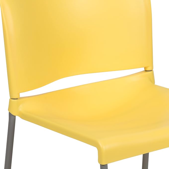 Flash Furniture HERCULES Series 880 lb. Capacity Yellow Full Back Contoured - Image 12
