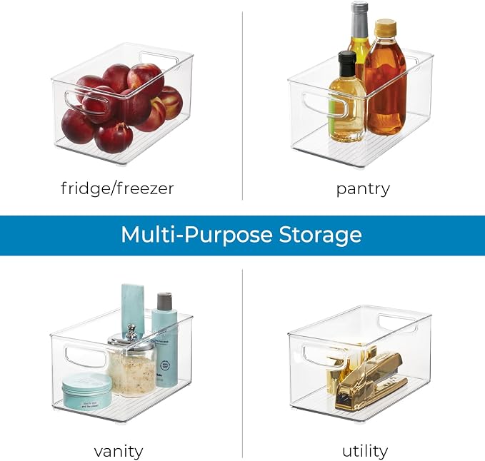InterDesign iDesign Plastic Fridge and Freezer Organizer Bin - Image 5