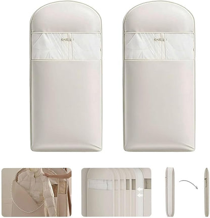 2 Packs Space Saving Garment Bag by Unknown