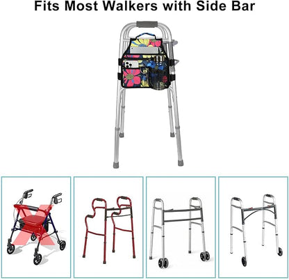 supregear Walker Side Bag, Storage Pouch w/Cup Holder - Image 6