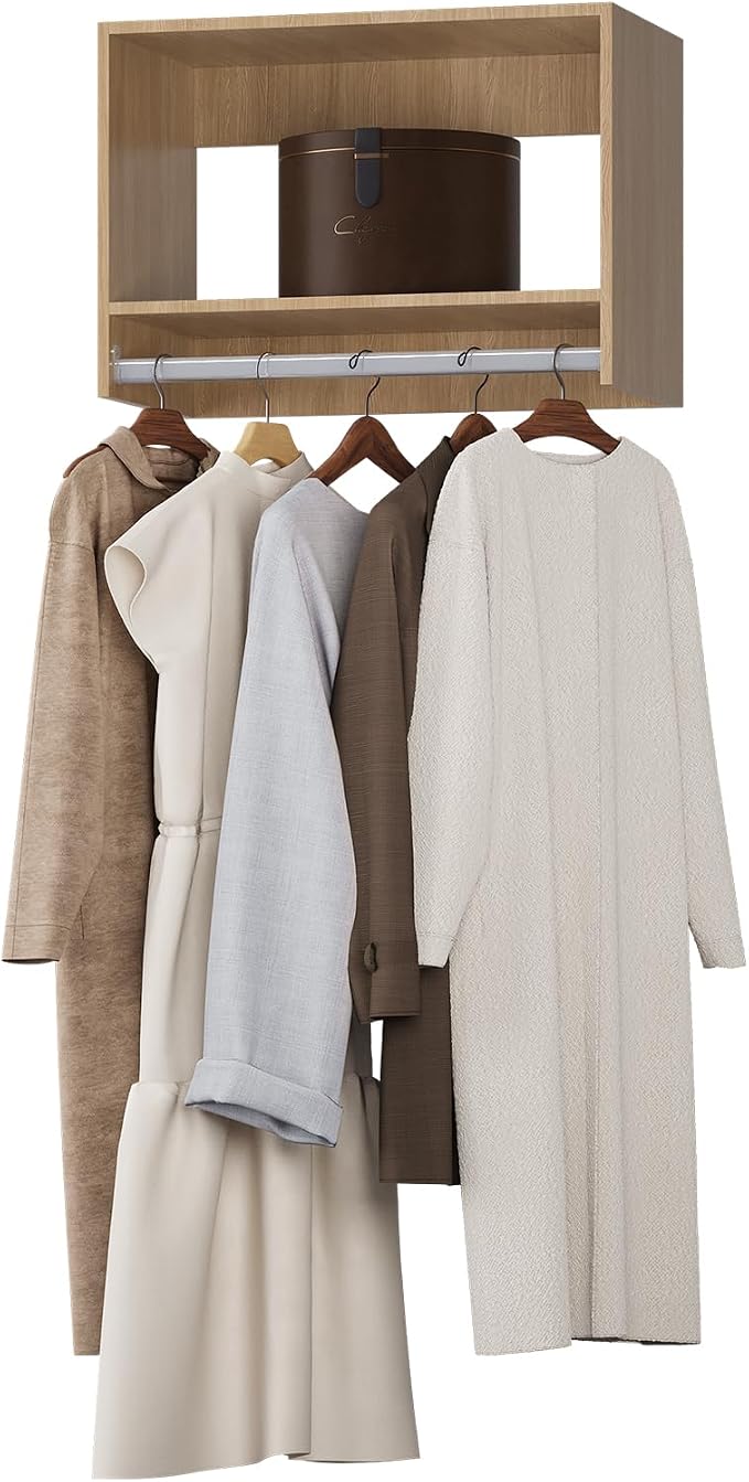 Tall Hanging Closet Unit, Modular System Organizer by Unknown