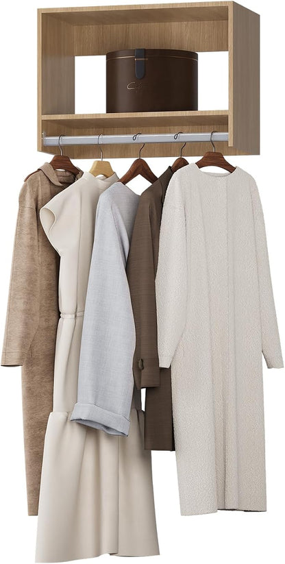 MODCART Tall Hanging Closet Unit, Modular Closet System, Wood Closet System by Unknown