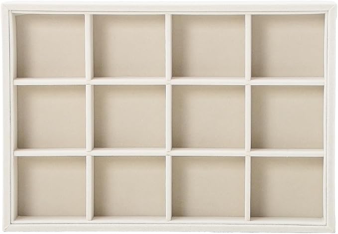 Beige 12Grid Bedside Organizer - Image 3