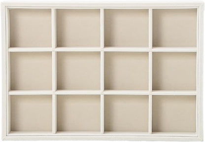 Beige 12Grid Bedside Organizer - Image 3