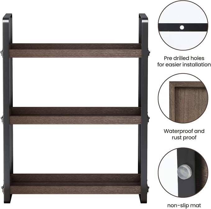 Bathroom Counter Organizer, Bathroom Countertop Organizer, Counter Shelf - Image 4