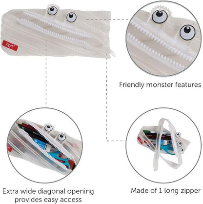 ZIPIT Monster Clear Pencil Case - Image 3