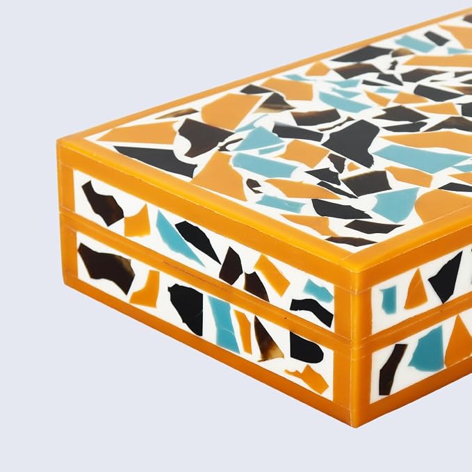 Handicrafts Home Decorative Keepsake Box 8x5 – Small Organizer Box - Image 5