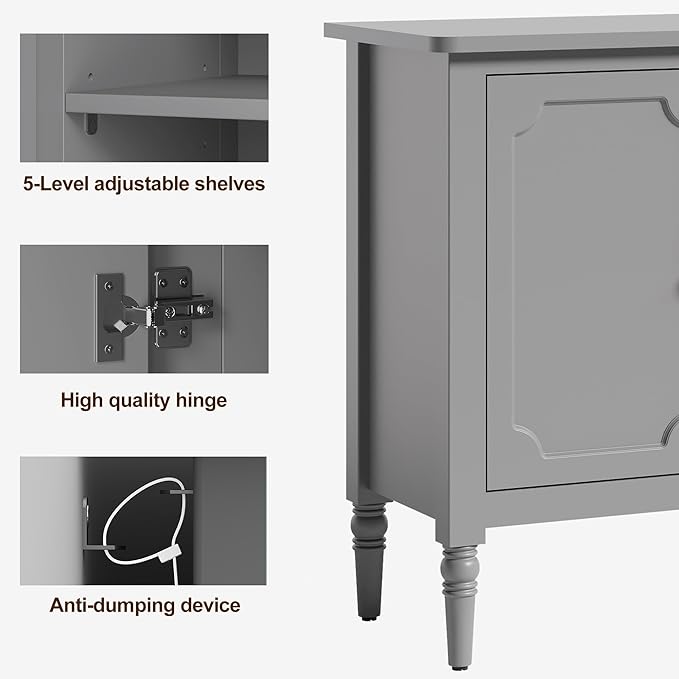 RoyalCraft Sideboard Buffet Cabinet - Image 5
