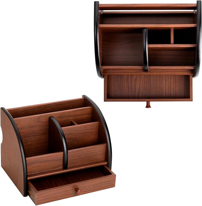 Foraineam Wooden Desk Organizer - Image 2