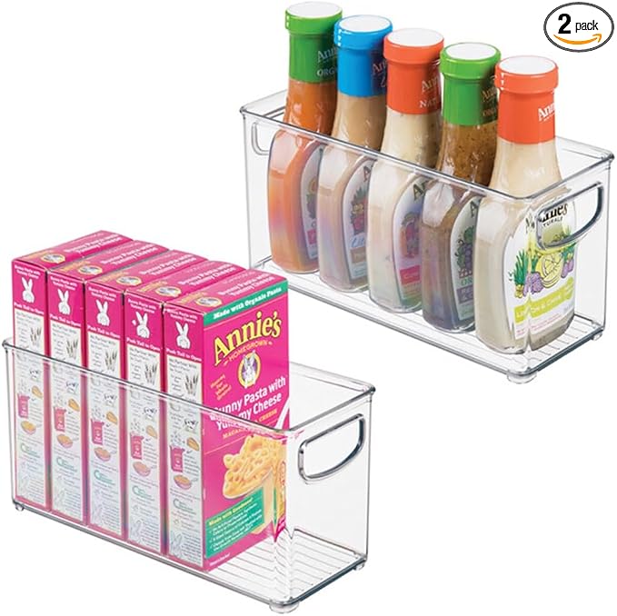 iDesign Plastic Stackable Pantry Bin, by iDesign