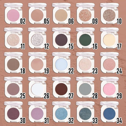 Light Brown Single Matte Eyeshadow Makeup, Neutral Powde Eye Shadow - Image 3