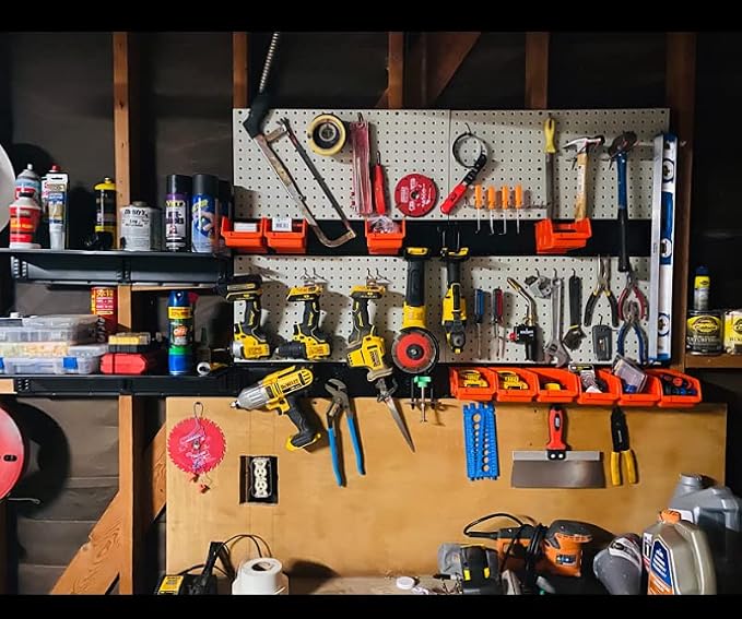 Ultrawall 2 Pcs Metal Pegboard Wall Panels, Peg Boards - Image 8