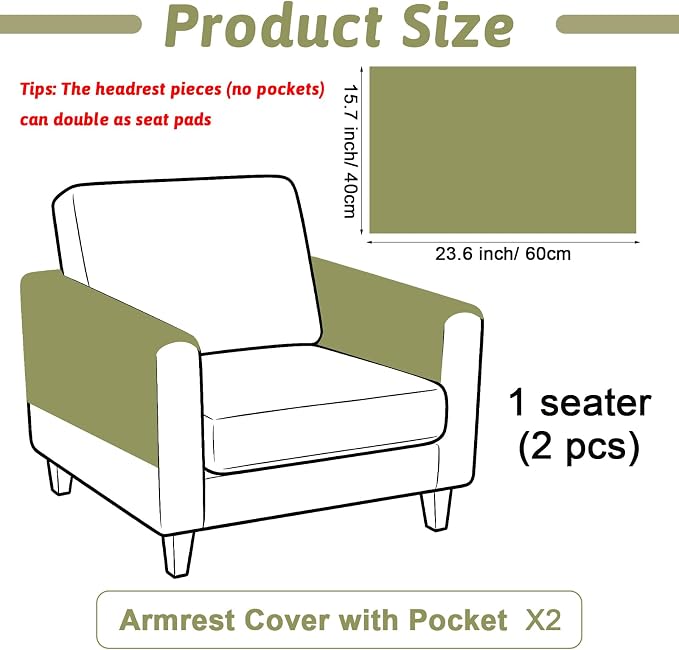 Universal Sherpa Recliner & Armchair Covers - Image 5